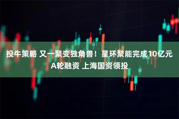 投牛策略 又一聚变独角兽！星环聚能完成10亿元A轮融资 上海国资领投