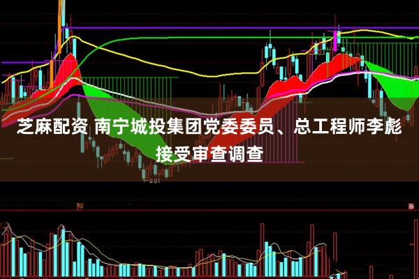 芝麻配资 南宁城投集团党委委员、总工程师李彪接受审查调查